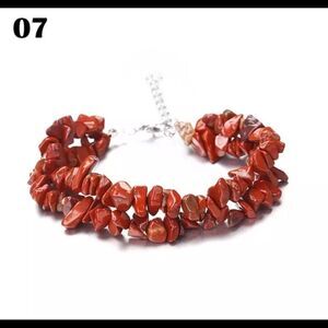 🍄🍄BOHO DOUBLE STRAND NATURAL STONE BRACELET